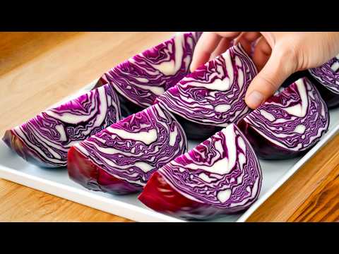 Видео: Краснокочанная капуста, которая тает как масло! Быстрый и простой рецепт, который я готовлю кажду...