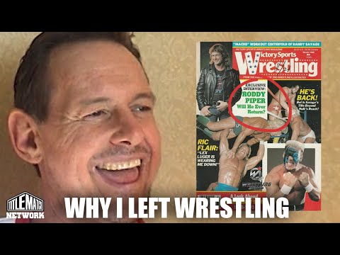 Видео: Родди Пайпер — Почему я покинул WWF
