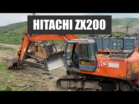 Видео: Восстановление hitachi zx200 Ингушетия