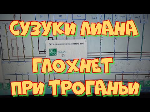 Видео: Сузуки Лиана глохнет при троганьи с места. Любительская диагностика. Мотордата и мотортестер в деле