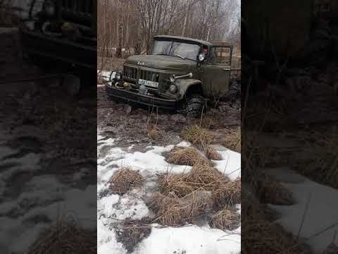 Видео: зил 131 дизель д 245 на арочных колесах в деле
