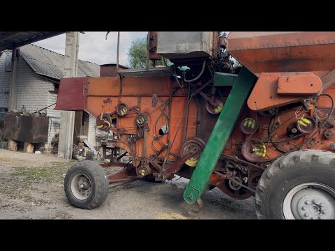 Видео: Фінальний етап збірки комбайна. Частина 2.