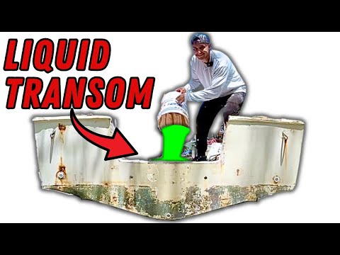 Видео: Замена транца лодки | Проект реставрации лодки!