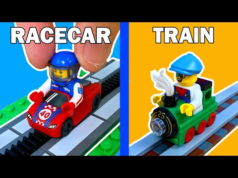 Видео: Самые маленькие рабочие транспортные средства LEGO...