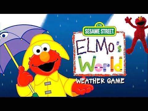 Видео: Мир Элмо ☀️ Игра о погоде | Улица Сезам | Узнай о погоде вместе с Элмо!