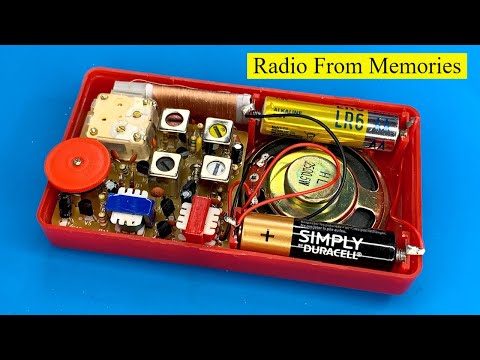 Видео: как сделать радио AM | AM Radio Electronic DIY Kit | Сборка и запуск