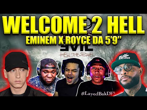 Видео: Эминем и Ройс Da 5'9 УНИЧТОЖИЛИ этот трек! | Bad Meets Evil - Welcome To Hell, РЕАКЦИЯ, сборник