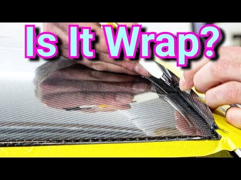 Видео: Глянцевая карбоновая пленка для крыши с защитой от царапин — лучшее карбоновое волокно, которое я...