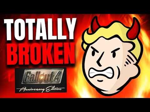 Видео: Fallout 4 Anniversary Edition — это ПОЛНАЯ КАТАСТРОФА...