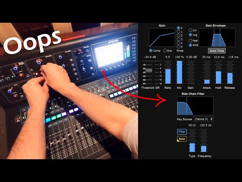 Видео: X32/M32: я обещаю, что вы поймете, что такое компрессия (атака, восстановление, соотношение, поро...