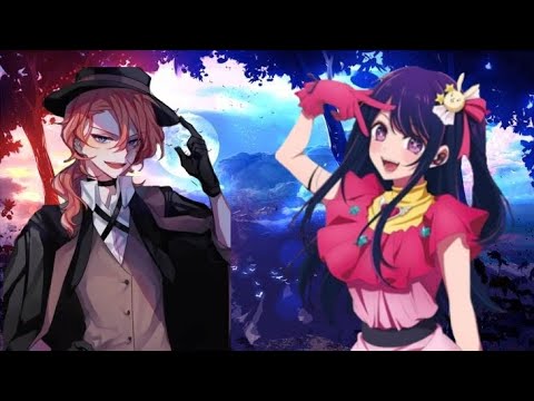 Видео: •BSD and PM's Reaction to Chuuya as Ai Hoshino/ Реакция БСД и ПМ на Чую как Ай Хошинo•