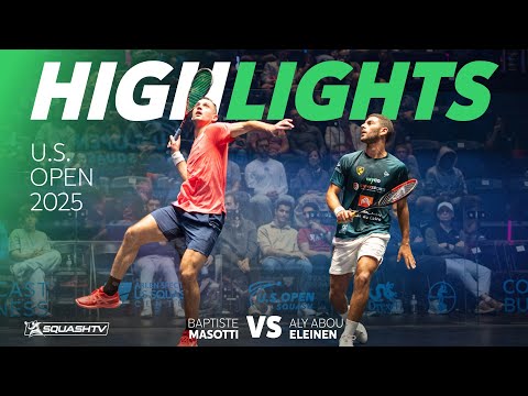Видео: 🇪🇬 Элейнен против Масотти 🇫🇷 | Открытый чемпионат США 2025 | ОСНОВНЫЕ ОСОБЕННОСТИ РАУНДА 2