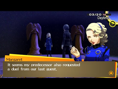 Видео: Persona 4 Golden - Битва с Маргарет (Very Hard)