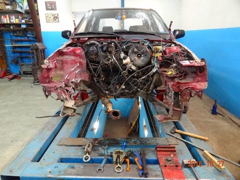 Видео: Nexia. Вытяжка лонжерона. РЕГУЛИРОВКА ДВЕРЕЙ.