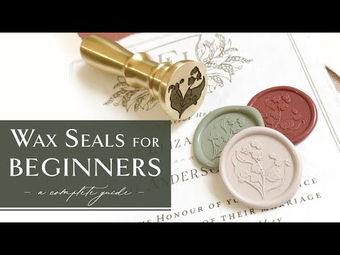 Видео: Сургучная печать для начинающих — полное пошаговое руководство