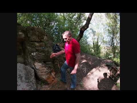 Видео: Геологическая практика. Семилуки. Первая работа с коренными выходами пород.