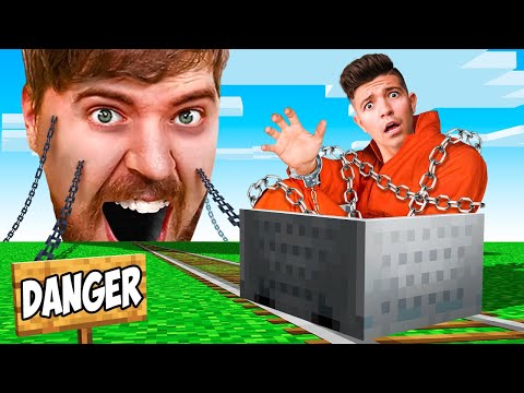 Видео: Я сбежал из НЕВОЗМОЖНОЙ тюрьмы Minecraft от MrBeast