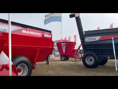 Видео: Cельхозтехника производства Mainero. Argentina. Качественная техника из Аргентины