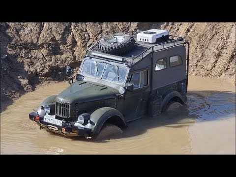 Видео: Газ 69 по следам Уральской засады за грузовиками