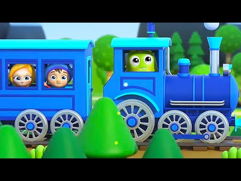Видео: Музыкальные мультики Сина и Ло - паровоз. Сборник песен