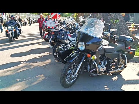 Видео: Мотопробег в честь Юры Шатунова в Москве