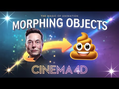 Видео: Магия анимации: превращение объектов в Cinema 4D // Mastering Morphing and Rigid Body in Cinema 4D