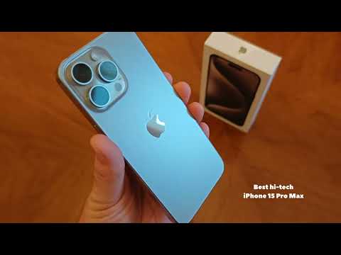 Видео: Обзор iPhone 15 Pro Max Titanium , мой основной смартфон 👍