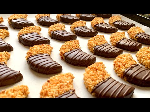 Видео: Печенье тает во рту! Невероятно вкусно и из минимума ингредиентов!