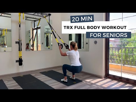 Видео: Тренировка всего тела с TRX для людей старше 60 лет // Силовые тренировки для пожилых людей
