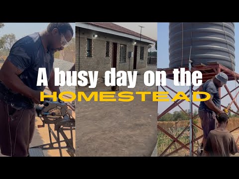 Видео: Подготовка к установке кухни в усадьбе | Зимбабве Homestead 🇿🇼