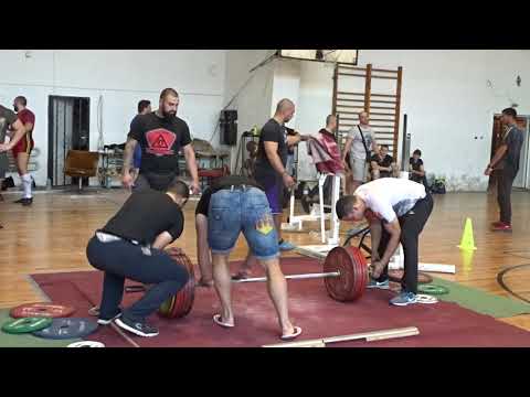 Видео: Мъже 120кг тяга 6/6, Републиканско Първенство Силов Трибой 2018, 3 кръг София