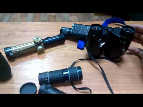 Видео: Обзор на дешевые китайские монокуляры.