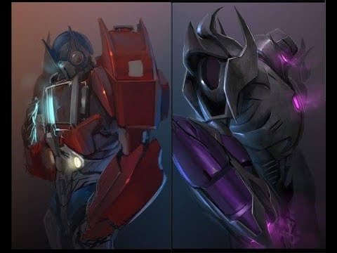 Видео: Оптимус прайм и Мегатрон Клип  день и ночь