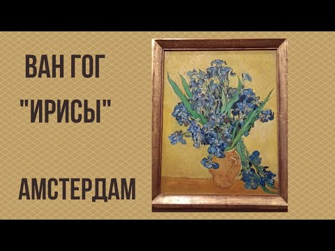 Видео: Амстердам. Музей Ван-Гога. "Ирисы".