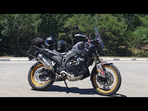 Видео: Что случилось на пробеге в 22-23к км на китайской африке GR 500 / HJ 500 @hjmoto1916