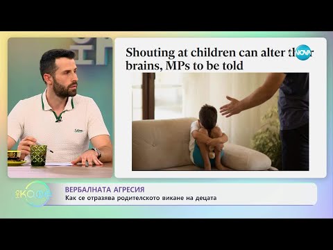 Видео: Вербалната агресия: Как се отразява родителското викане на децата - „На кафе“ (29.04.2025)