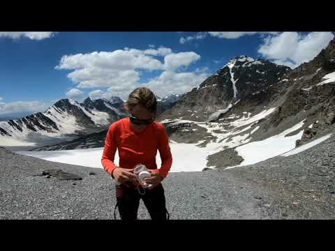 Видео: Спортивный поход из ущ. Аламедин в ущ. Иссык - Ата, 3-7 авг. 2020г. День 4 "перевал Аламедин Вост."