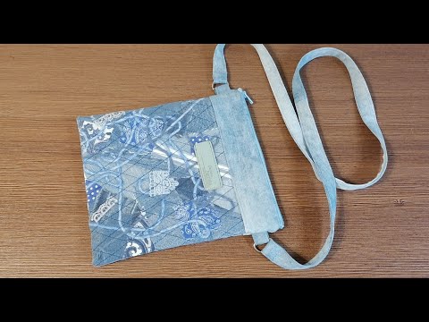Видео: Сумка из старых джинсов #30.