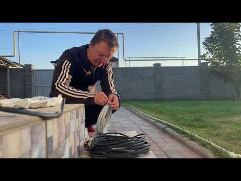 Видео: Обогрев водостоков дома: греющий кабель зимой | Монтаж, ошибки, советы, чуть-чуть не хватило длинны(