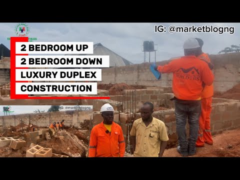 Видео: Роскошное и гигантское строительство. 4-комнатный дуплекс, общая стоимость от фундамента 4RM до у...