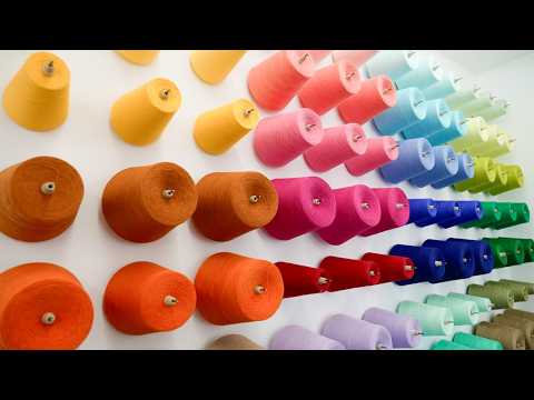 Видео: Удивительный процесс изготовления носков в Японии! 100 лет мастерства