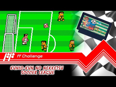 Видео: Kunio-kun no Nekketsu Soccer League - FF Challenge. Прохождение всех игр Famicom.