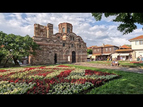 Видео: Прогулка старому городу,  г.Несебр, Болгария /  Nessebar, Bulgaria