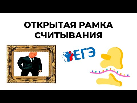 Видео: ЗАДАЧИ НА ОТКРЫТУЮ РАМКУ СЧИТЫВАНИЯ В ЕГЭ ПО БИЛОГИИ