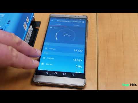 Видео: Программирование настроек - солнечный контроллер заряда Victron Energy SmartSolar MPPT 100/20