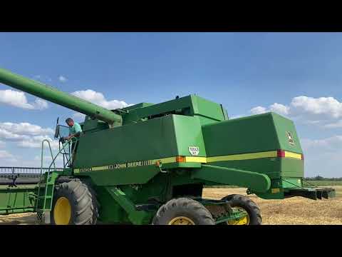 Видео: Уборка 2023 John Deere 9500