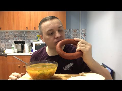 Видео: Рассольник mukbang МУКБАНГ eating