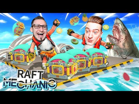 Видео: НОВЫЙ SCRAP MECHANIC! МЫ НА ГРАНИ ВЫМИРАНИЯ! ВЫЖИВАНИЕ В RAFT MECHANIC