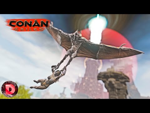 Видео: Conan Exiles РЕЙДЯТ НАС Магия Требушеты