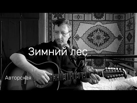 Видео: Зимний лес (авторская) Open G.